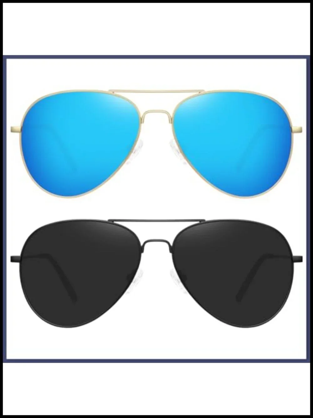 Classic Polarized Aviator Sunglasses Women Men UV Protection